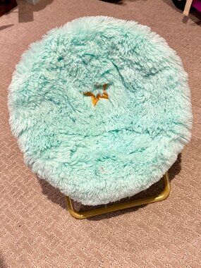 American Girl Fuzzy Chair